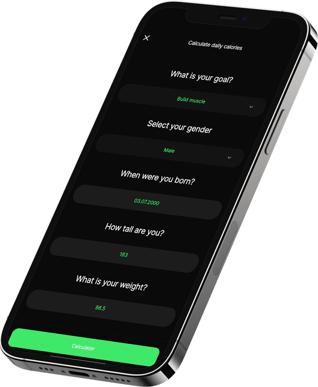 Pump It Club Nutrition Screenshot